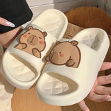 Litlookz Studio Capybara Rubber Slippers, view 3