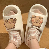Litlookz Studio Capybara Rubber Slippers, view 4
