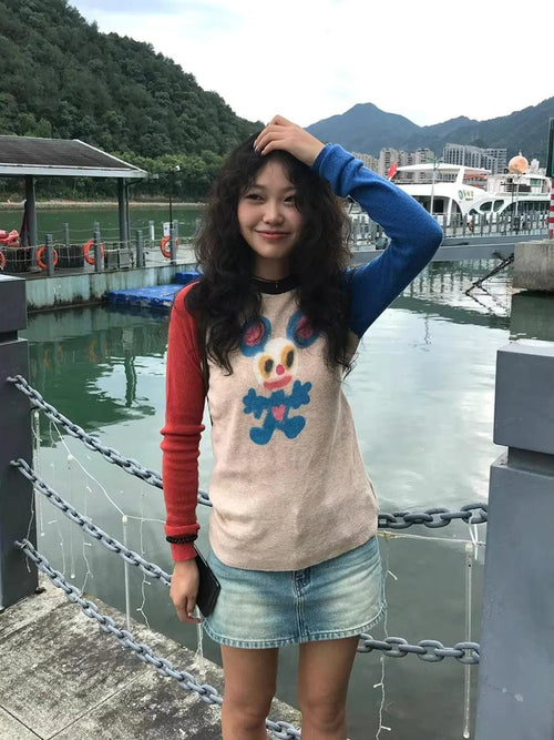 Litlookz Studio Cartoon Mouse Top