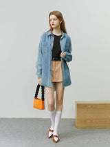 Litlookz Studio Casual Denim Shirt, view 2