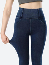 Litlookz Studio Casual High Rise Fit Denim Jeggings, view 4