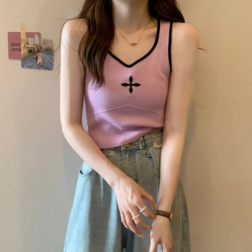 Litlookz Studio Casual Knitted Crop Top