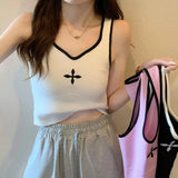 Litlookz Studio Casual Knitted Crop Top, view 4