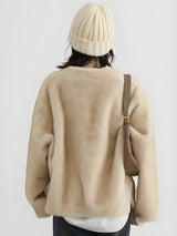 Litlookz Studio Casual Plush Jacket, view 2
