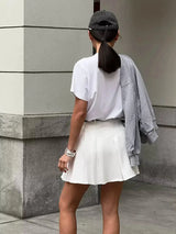 Litlookz Studio Casualcore Pleated Mini Skirt, view 2