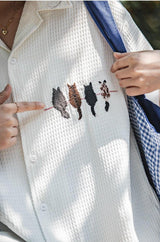 Litlookz Studio Cat Embroidered Shirt, view 4