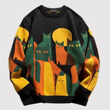 Litlookz Studio Cat Knitted Sweater, view 3