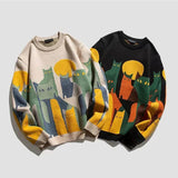 Litlookz Studio Cat Knitted Sweater, view 4