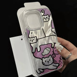 Litlookz Studio Cat Metallic Phone Case, view 5