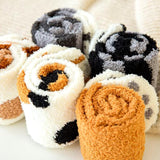 Litlookz Studio Cat Paw Plush Socks, view 4