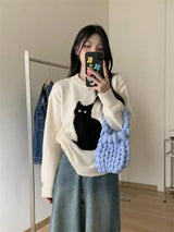Litlookz Studio Cat Sweater, view 4