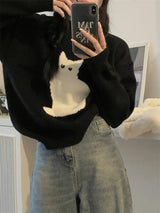 Litlookz Studio Cat Sweater, view 5