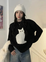 Litlookz Studio Cat Sweater, view 6