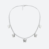 Litlookz Studio Chain Butterfly Necklace, view 4