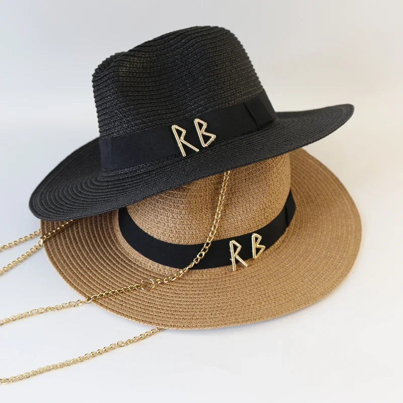 Litlookz Studio Chain Strap Fedora Swim Hat