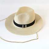 Litlookz Studio Chain Strap Fedora Swim Hat, view 4