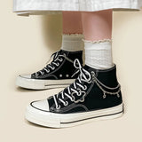 Litlookz Studio Chain with Stars Canvas Shoes, view 2