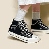 Litlookz Studio Chain with Stars Canvas Shoes, view 3