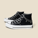 Litlookz Studio Chain with Stars Canvas Shoes, view 4