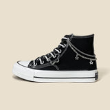 Litlookz Studio Chain with Stars Canvas Shoes, view 6
