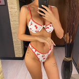 Litlookz Studio Cherry Bikini Set, view 4