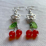 Litlookz Studio Cherry Earrings, view 4