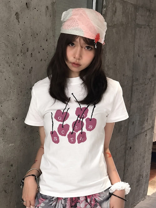 Litlookz Studio Cherry Mood Tee
