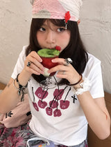 Litlookz Studio Cherry Mood Tee, view 3