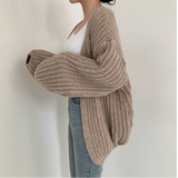 Litlookz Studio Chunky Knit Cardigan, view 2