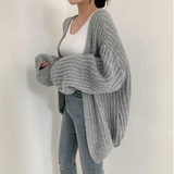 Litlookz Studio Chunky Knit Cardigan, view 4