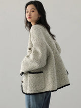 Litlookz Studio Classic Boucle Jacket, view 4