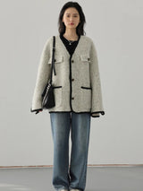 Litlookz Studio Classic Boucle Jacket, view 6