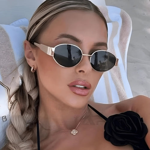 Litlookz Studio Classic Oval Sunglasses
