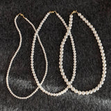 Litlookz Studio Classic Pearl Necklace, view 3