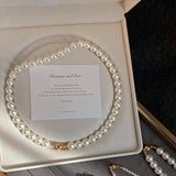 Litlookz Studio Classic Pearl Necklace, view 5