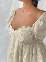 Litlookz Studio Cloud Babydoll Mini Dress, view 3