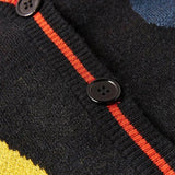 Litlookz Studio Clowns Knitted Cardigan, view 4