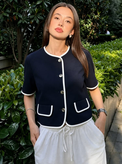 Litlookz Studio Clubhouse Short Sleeve Top