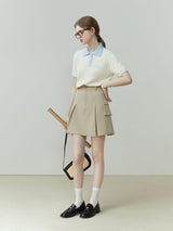 Litlookz Studio College Style Short Sleeve Sweater, view 2
