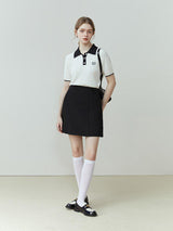 Litlookz Studio College Style Short Sleeve Sweater, view 4
