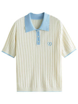 Litlookz Studio College Style Short Sleeve Sweater, view 6