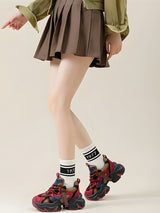 Litlookz Studio Color Block Platform Sneakers, view 5