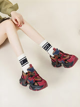 Litlookz Studio Color Block Platform Sneakers, view 6