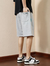 Litlookz Studio Colored Laces Striped Sweatshort, view 3