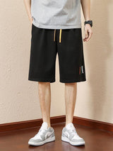 Litlookz Studio Colored Laces Striped Sweatshort, view 5