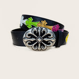 Litlookz Studio Colorful Cross Buckle Belt, view 2