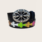 Litlookz Studio Colorful Cross Buckle Belt, view 3
