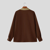 Litlookz Studio Contrast Collar Shirt, view 2