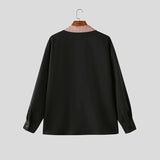 Litlookz Studio Contrast Collar Shirt, view 6