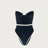 Litlookz Studio Contrast Cup One Piece Swimsuit, view 3